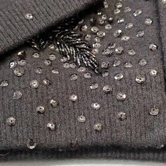 Banff Ltd wool vintage sweater with sequins. No size tag, in guessing a medium. - Picture 13 of 16